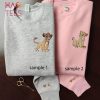 Disney Mickey Mouse Custom Embroidered Cartoon Christmas Crewneck Shirt