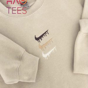 Drip Hoodie Embroidery Shirt