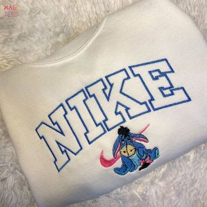 Eeyore Embroidered Pooh Bear Top DLand DLand Embroidery Y2K Inspired Girly Gift Idea Shirt