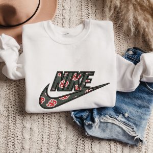 Embroidered Anime Cloud Shirt