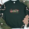 Embroidered Butterflies Embroidered Butterfly Jumper Crewneck Halloween Women Shirt