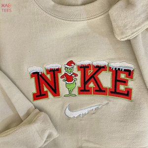 Embroidered Grinch Christmas Grinch Christmas Snow Vintage Grinch Christmas Embroidered Shirt