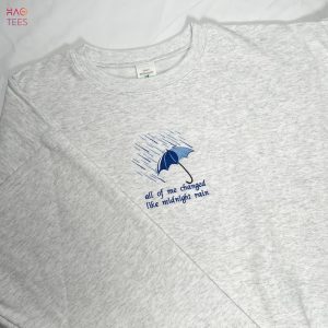 Embroidered Midnights Swift Midnight Rain Crewneck Midnights Album Midnight Rain Song Taylor Fan Gift Shirt – 1311