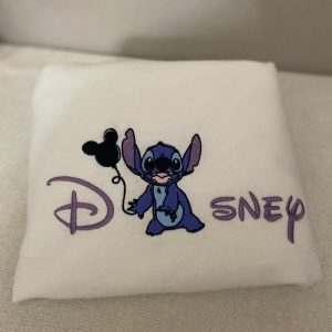 Embroidered Stitch Disney Shirt
