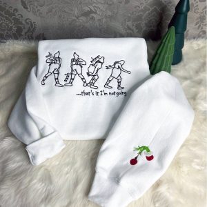 Embroidered Thats It Im Not Going Stole Xmas Merry Christmas Shirt