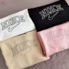Embroidered Vintage Swoosh Trendy Embroidered Oversized Shirt