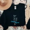 Excuse Me Green Tea Embroidered Crewneck Shirt