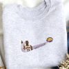 Flame Embroidered Custom Crewneck N!ke Embroidered Shirt