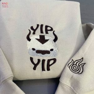 Flying Appa Avatar Embroidered Shirt