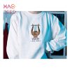 Gingerbread Bakery Embroidered X-mas Crew Neck Christmas Embroidery North Pole Christmas Shirt