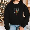 Grinch Nike Inspired Christmas Embroideried Christmas Shirt Grinch Nike Inspired Christmas Embroideried Christmas Shirt