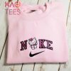 Hello Kitty Nike Logo Embroidered Shirt