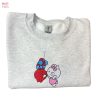 Hello Kitty Nike Logo Embroidered Shirt