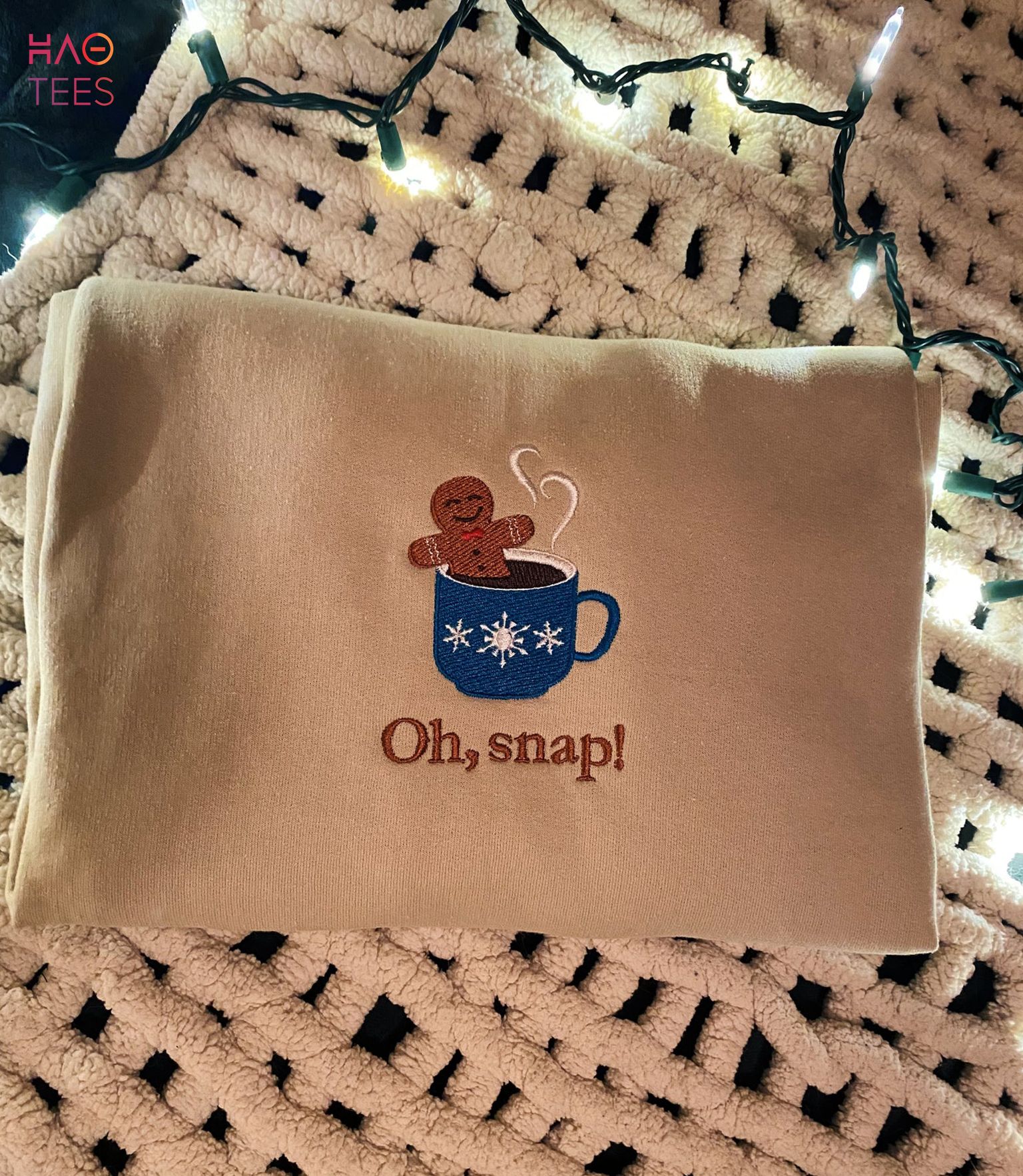 Hot Cocoa Gingerbread Crewneck Shirt Hot Cocoa Gingerbread Crewneck Shirt