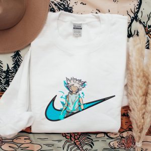 HxH Anime Embroidered Nke Swoosh Anime Nke Shirt