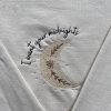 I Love My BF GF Embroidered Shirt