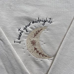 I Want Your Midnights Embroidered Shirt