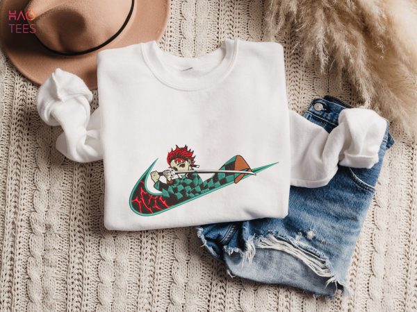 Inspired Anime Embroidered Demon Anime Embroidered Best Anime Shirt