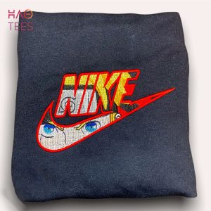 Inspired Embroidered Manga Anime Crewneck Unisex Crewneck Embroidery Shirt