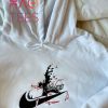 Itachi Anime Swoosh Embroidery Crewneck Shirt