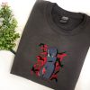 Itachi Naruto Akatsuki Anime Embroidered Anime Embroidery Shirt