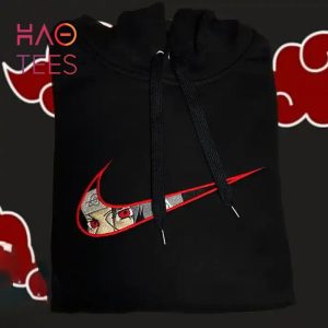 Itachi Swoosh Inspired Anime Embroidered Best Anime Embroidered Shirts