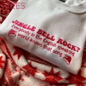 Jingle Bell Rock Unisex Embroidered Shirt