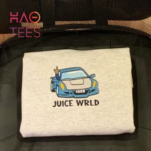 Juice WRLD 999 Embroidered Crewneck Tribute Hoodie With 999 Cuff Rapper Hip Hop Style Rapper Art Shirt