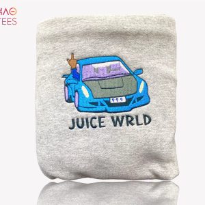 Juice Wrld Gbye Future Wrld On Drugs 999 Embroidered Crewneck Shirt