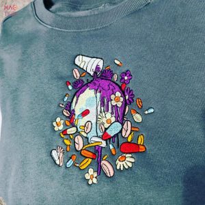 Juice WRLD x Future Wrld On Drugs Embroidered Shirt