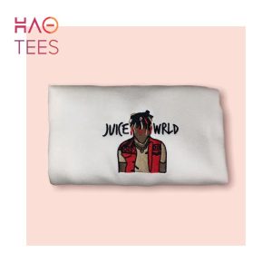 JuiceWRLD Embroidered Tribute JuiceWRLD Embroidered With 999 Cuff Embroidery Shirt