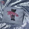 KAWS Embroidered Hoodie Shirt