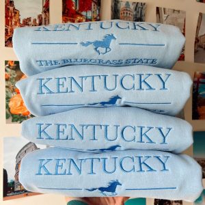 Kentucky Embroidered University Of Kentucky Custom City Embroidered Kentucky Shirt
