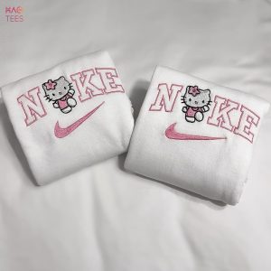 Kitty Cartoon Embroidered Shirt
