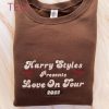 Love On Tour Embroidered Shirt