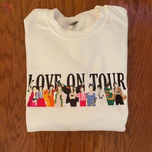 Love On Tour Embroidered Shirt