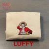 Luffy One Piece Anime Embroidered Monkey D Luffy Manga Straw Hat Pirates Shirt Luffy One Piece Anime Embroidered Monkey D Luffy Manga Straw Hat Pirates Shirt