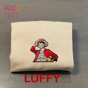 Luffy One Piece Embroidered Anime Manga Oversize Anime Fan Zoro Strawhat One Piece Shirt Luffy One Piece Embroidered Anime Manga Oversize Anime Fan Zoro Strawhat One Piece Shirt