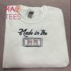 Main Street Disney Park Embroidered Inspired Christmas Shirt Main Street Disney Park Embroidered Inspired Christmas Shirt