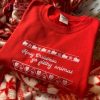 Merry Christmas Embroidered Shirt