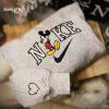 Mickey Gingerbread Embroidered Crewneck Shirt