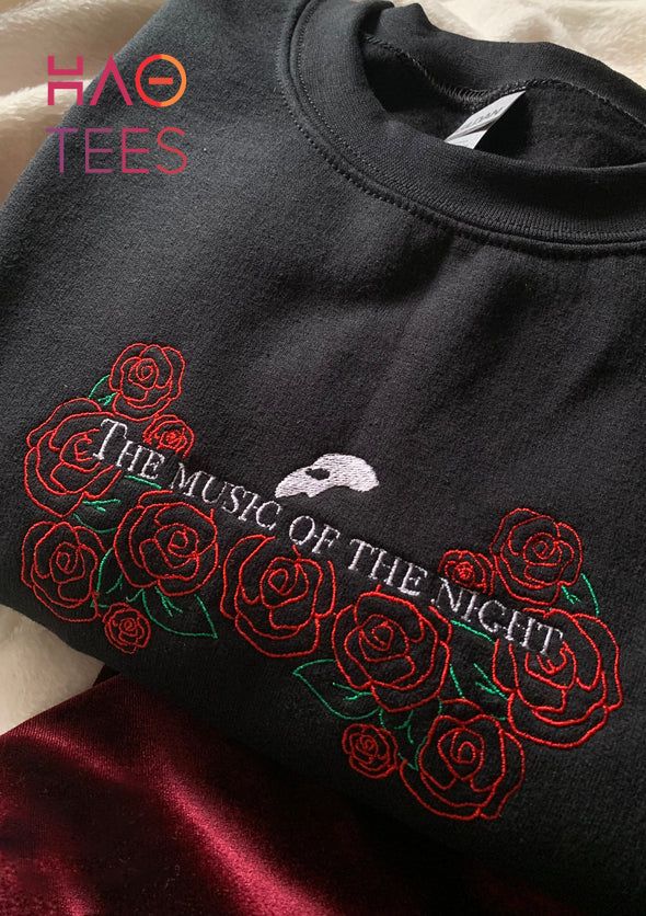 Music of the Night Unisex Embroidered Shirt Music of the Night Unisex Embroidered Shirt