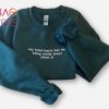 My Head Hurts But Embroidered Crewneck Shirt