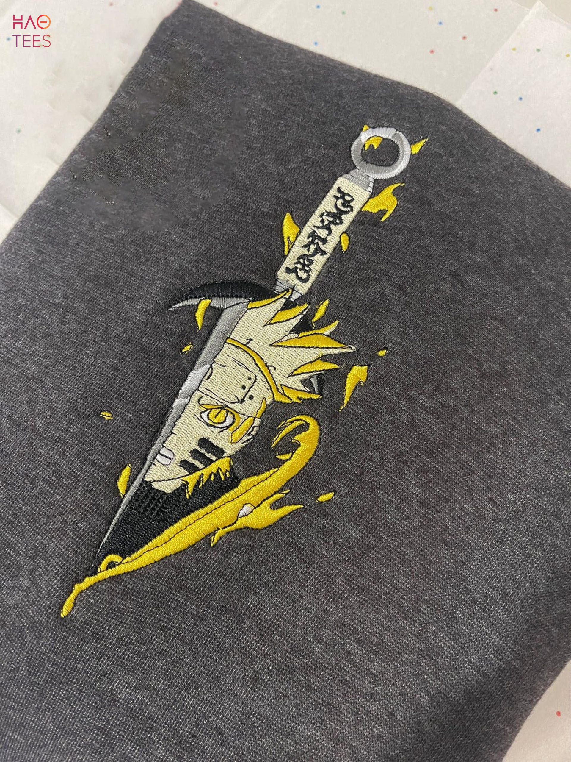 Naruto Anime Embroidered Anime Embroidered Anime Tee Shirt - WE31 Naruto Anime Embroidered Anime Embroidered Anime Tee Shirt - WE31