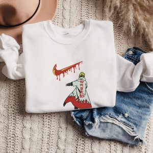 Naruto Nke Drip Embroidery Shirt
