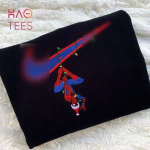 Nike X Spdierman V2 Embroidery Anime Tee Embroidery Anime Shirt