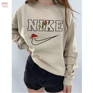 Nke Christmas Christmas Nke Christmas Embroidered Shirt
