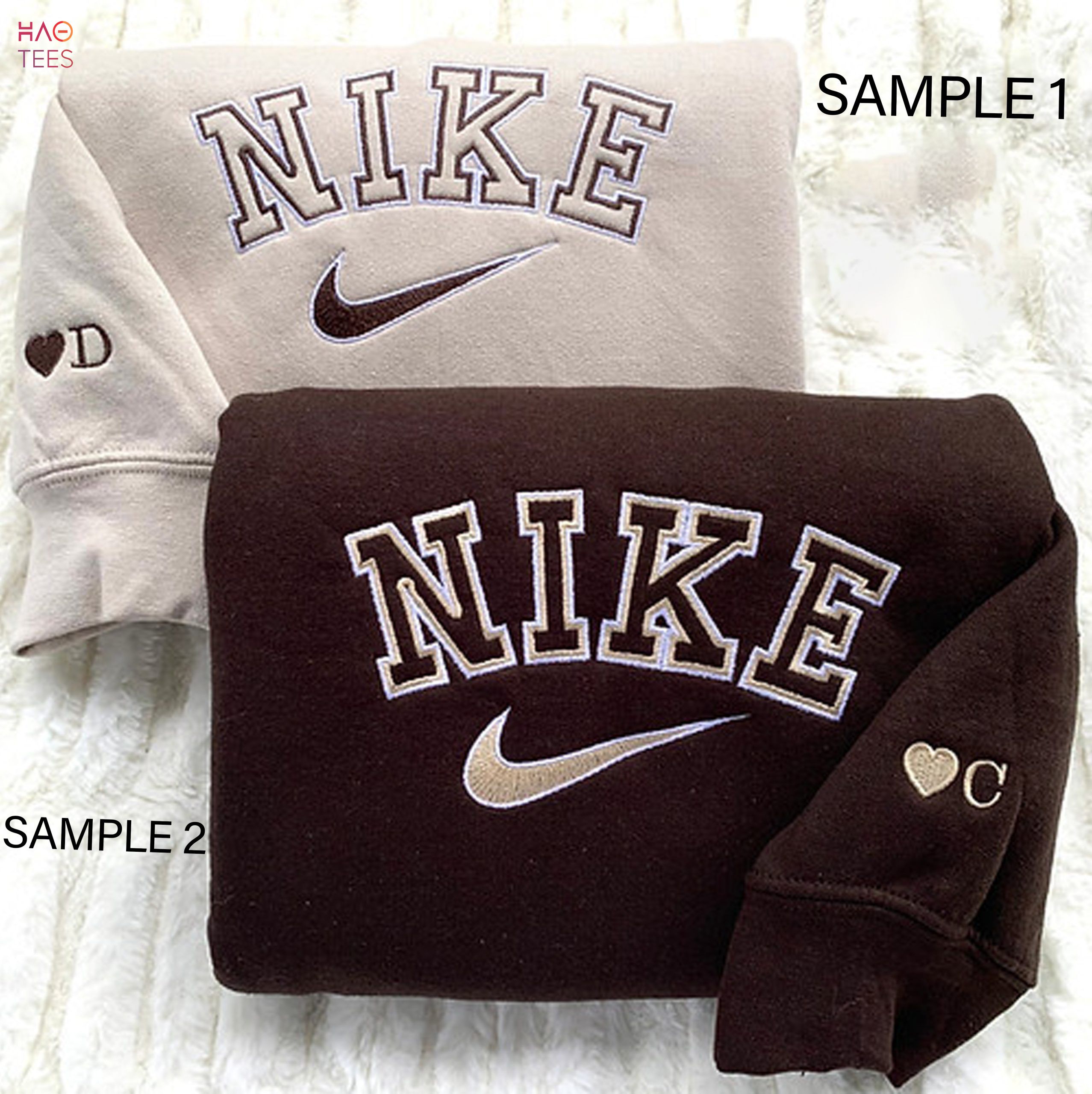 Nke Matching Couple Embroidered Custom Initials Roman Numbers Couple Embroidered Valentine Couple Embroidered Shirt Nke Matching Couple Embroidered Custom Initials Roman Numbers Couple Embroidered Valentine Couple Embroidered Shirt