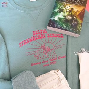 Percy Jackson And The Olympians Inspired Crewneck Embroidered Bookish Shirt