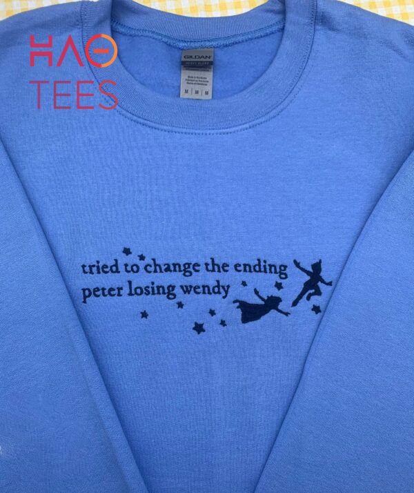 Peter Losing Wendy Embroidered Shirt Peter Losing Wendy Embroidered Shirt